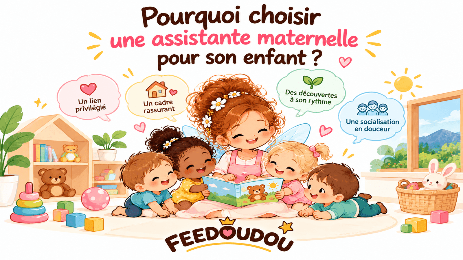 Pourquoi choisir une assistante maternelle pour son enfant ?