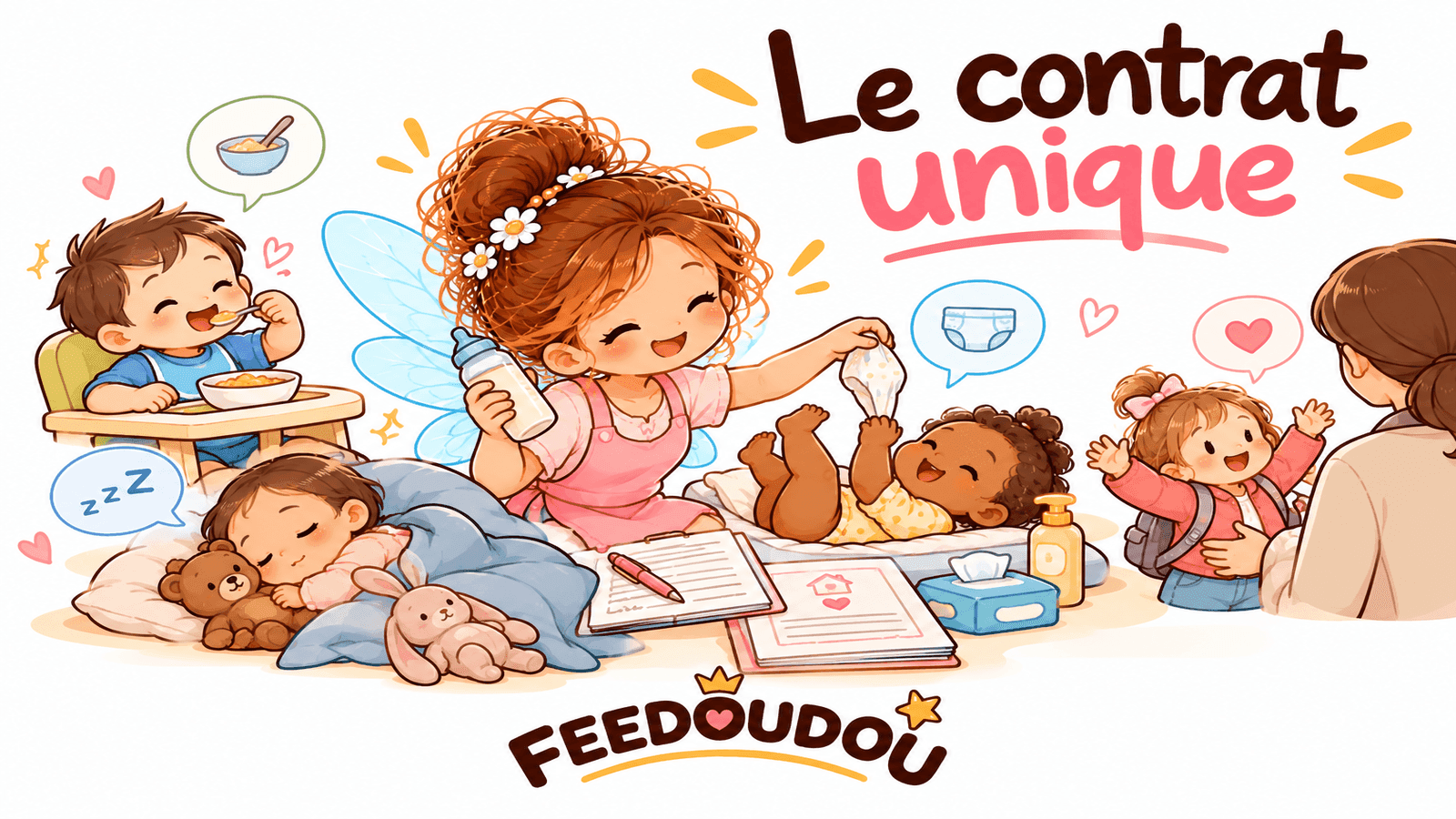 Assistante maternelle : chaque contrat est unique (et c'est normal)